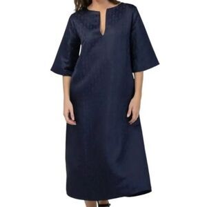 NWOT Beau & Ro Navy Cornelia Midi Dress Women’s Sz. XS